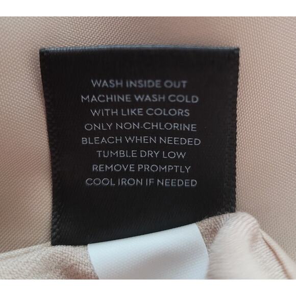 Simply Vera Vera Wang Womens Camel Belted Single Breast Trench Coat Size XL - Picture 11 of 11